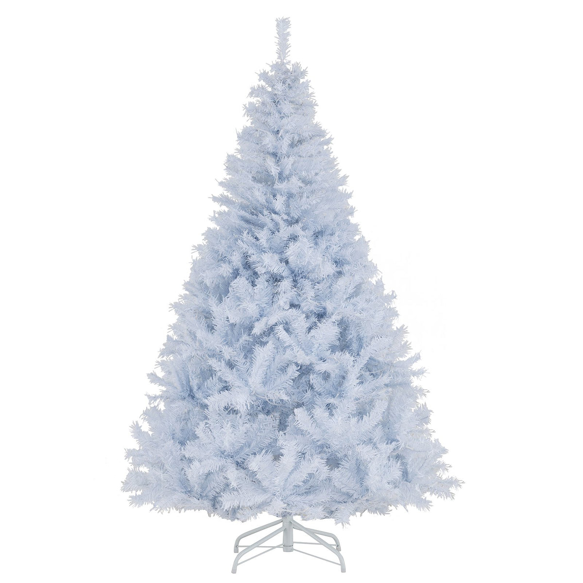 6 Feet Artificial Christmas Tree Hinged Pre-Lit Xmas Tree with 11 Lighting Modes view 4