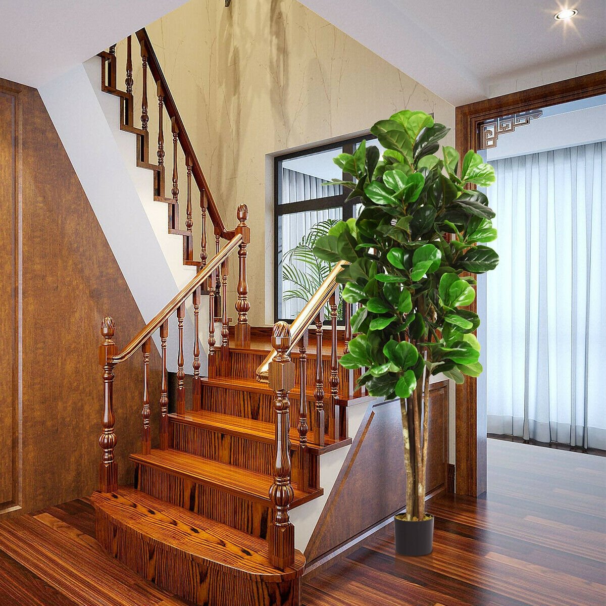6-Feet Artificial Indoor-Outdoor Home Decorative Planter view 4
