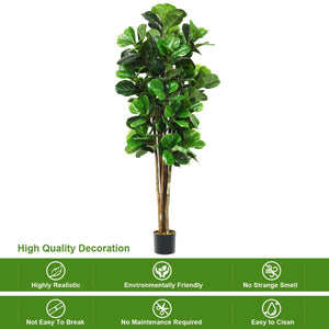 6-Feet Artificial Indoor-Outdoor Home Decorative Planter view 7