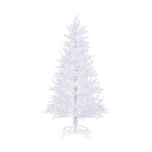 6 Feet Artificial Xmas Tree with 383 PE Branch Tips and 300 LED Lights
