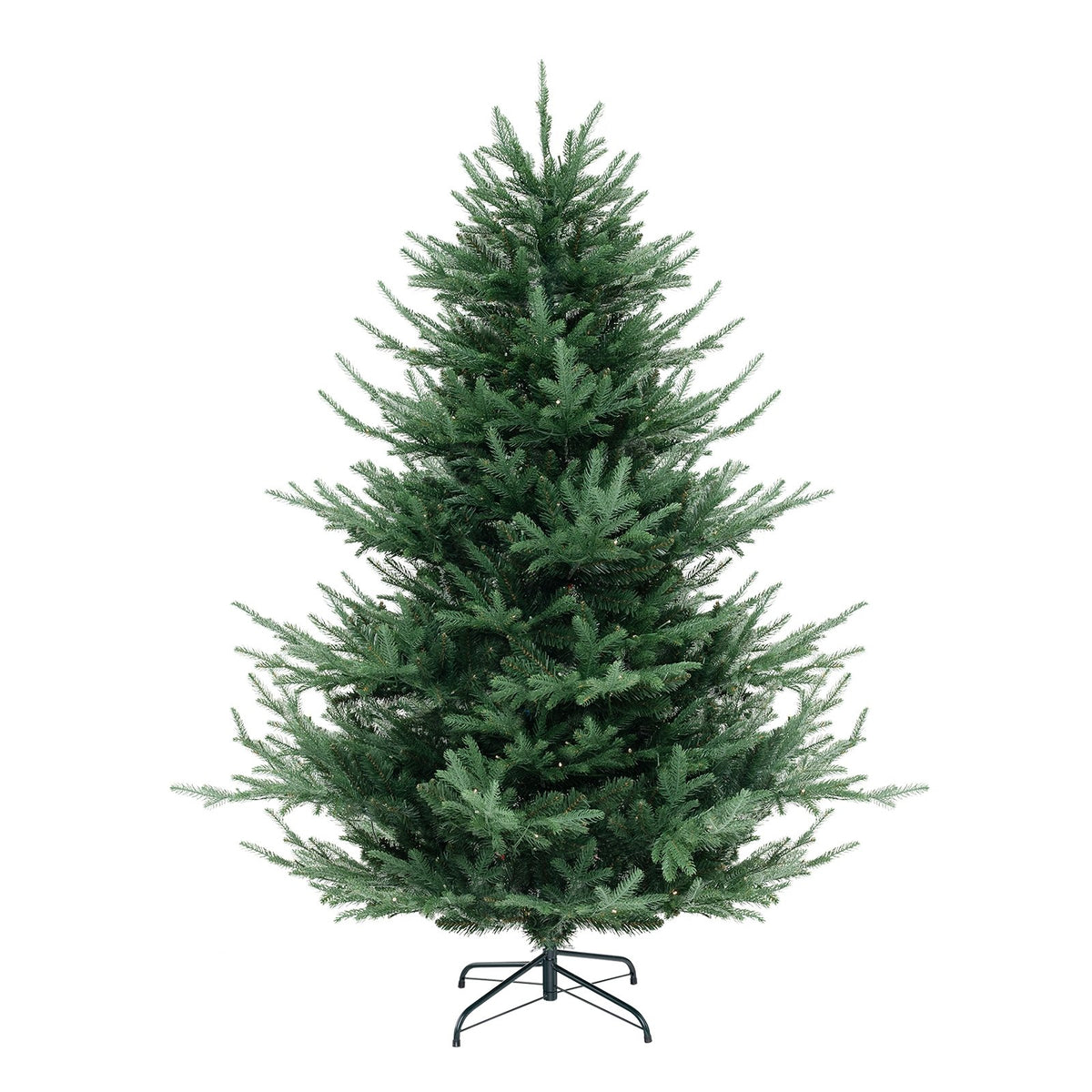 6 FT Pre-Lit Artificial Hinged Xmas Tree with 778 PVC and PE Branch Tips-M view 4