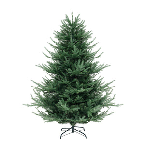 6 FT Pre-Lit Artificial Hinged Xmas Tree with 778 PVC and PE Branch Tips-M view 4