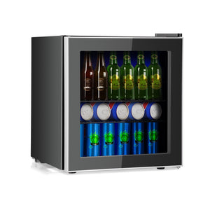 60 Can Beverage Mini, Refrigerator with Glass Door
