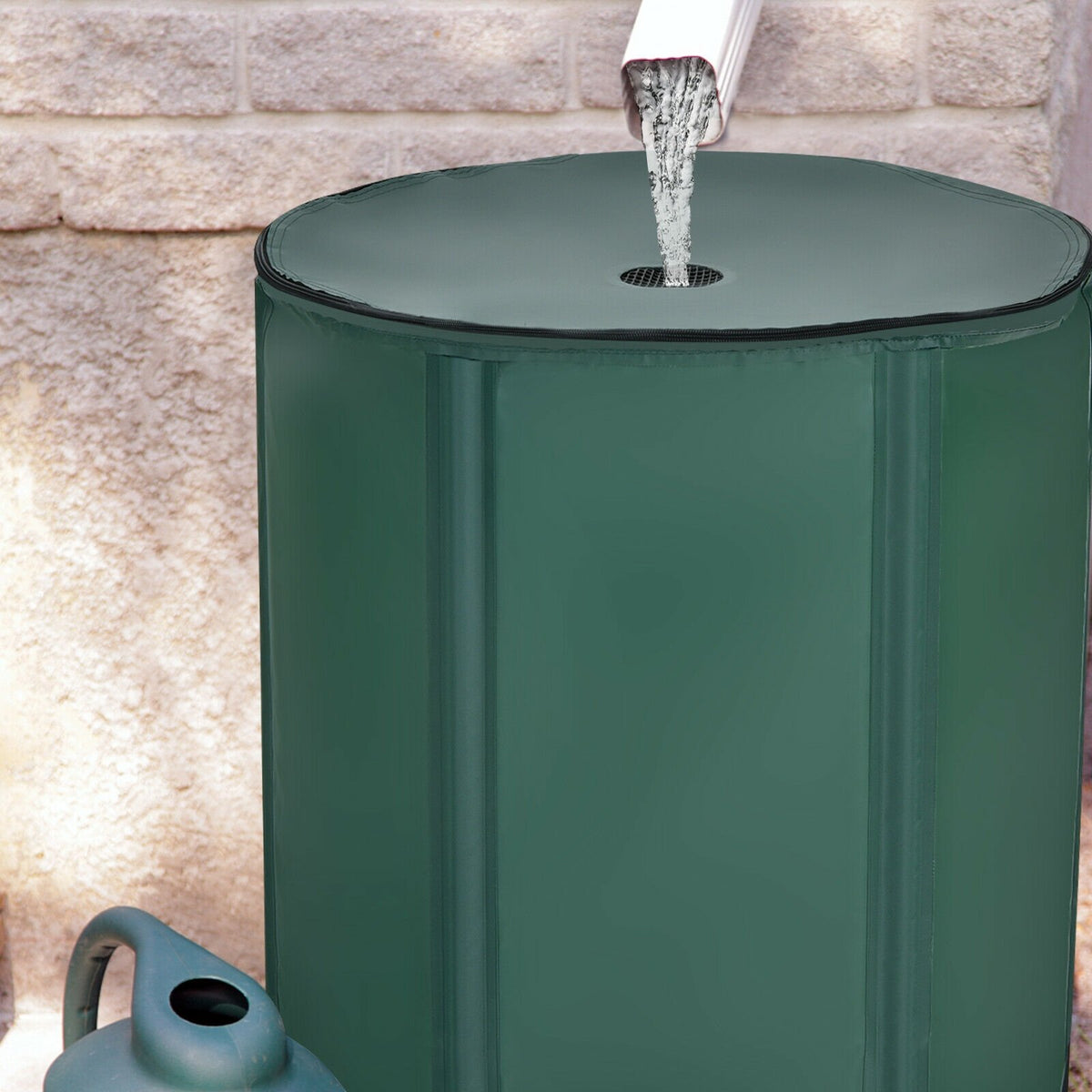 60 Gallon Collapsible Rain Barrel Water Collector view 6