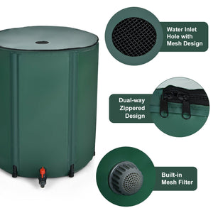 60 Gallon Collapsible Rain Barrel Water Collector view 9