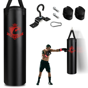 Filled Punching Bag Set with Boxing Gloves- 63 lbs view 4
