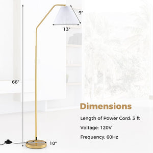 66 inches Arc Floor Lamp Modern Standing Lamp with Adjustable Lamp Head view 4
