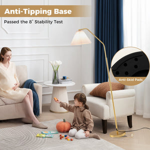 66 inches Arc Floor Lamp Modern Standing Lamp with Adjustable Lamp Head view 8
