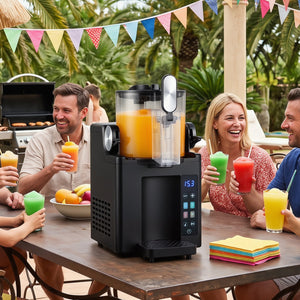 68 oz Frozen Drink Maker and Slushy Machine for Home-Black view 2
