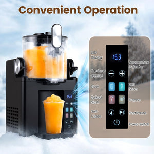 68 oz Frozen Drink Maker and Slushy Machine for Home-Black view 7