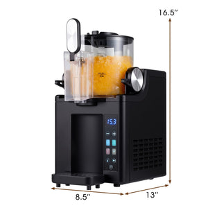 68 oz Frozen Drink Maker and Slushy Machine for Home-Black view 4
