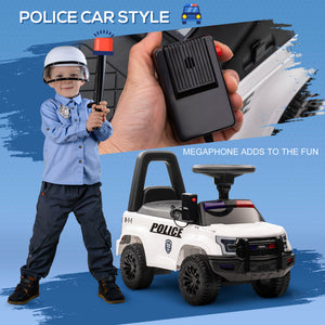 Aosom Kids Ride On Sliding Car with Hidden Under Seat Storage, Foot-to-Floor Design