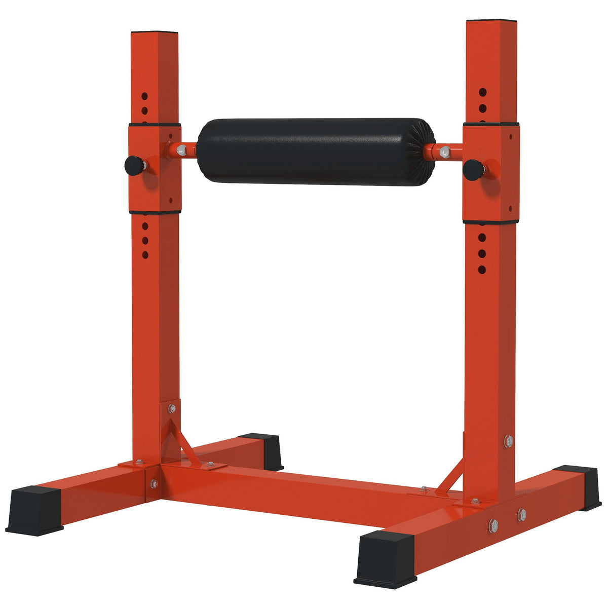 Soozier Bulgarian Split Squat Stand, 12-Level Adjustable Single Leg Squat Stand for Lower Body Strength Training