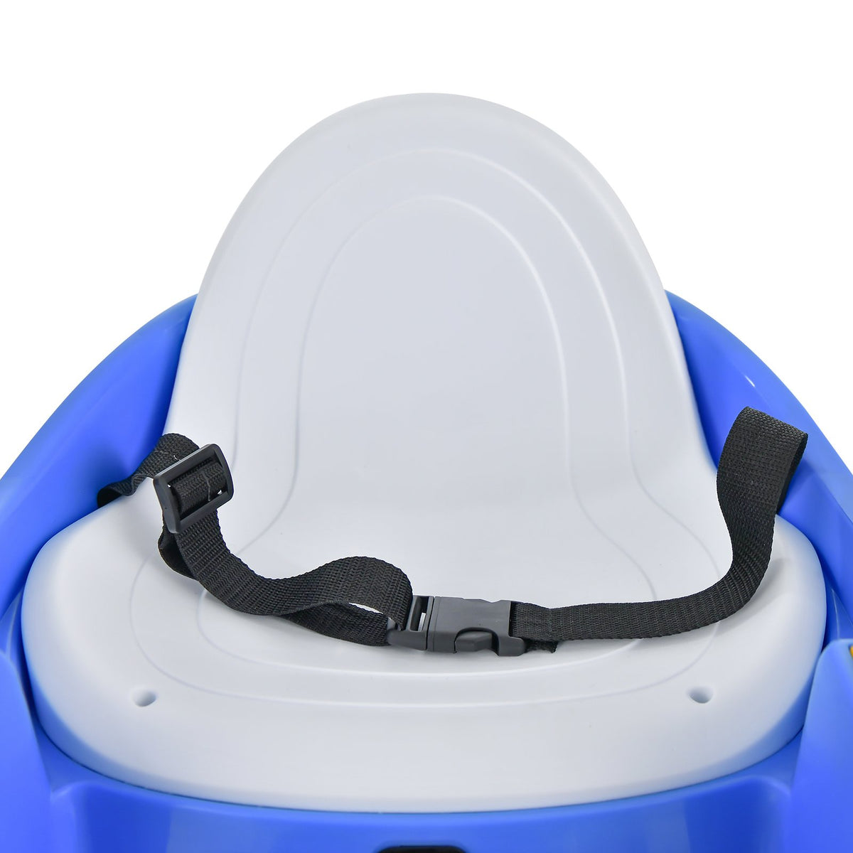 12V Electric Kids Ride On Bumper Car with Flashing Lights for Toddlers-Blue view 5