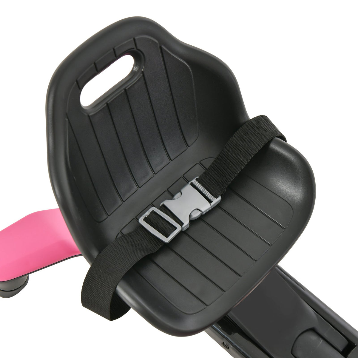 6V Kids Ride on Drift Car with 360° Spin and 2 Adjustable Heights-Pink view 6