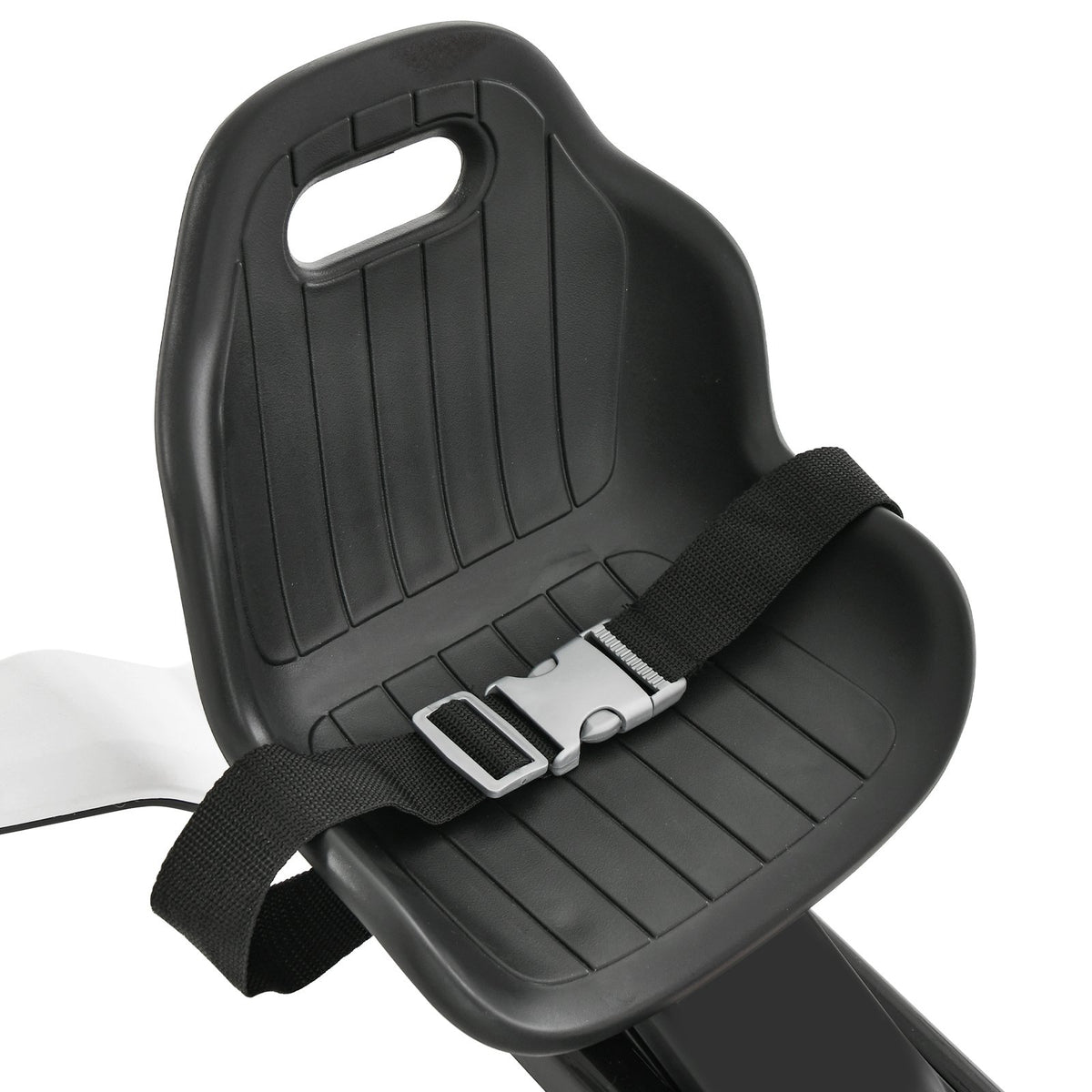 6V Kids Ride on Drift Car with 360° Spin and 2 Adjustable Heights-White view 6
