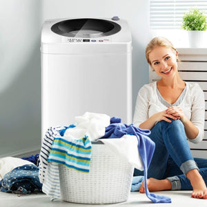 Portable 7.7 lbs Automatic Laundry Washing Machine with Drain Pump view 2