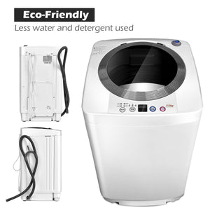 Portable 7.7 lbs Automatic Laundry Washing Machine with Drain Pump view 5