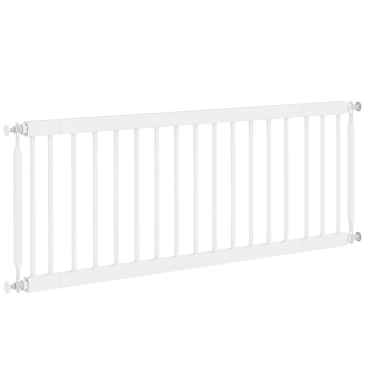 26"-37" Dog Gate, Adjustable Pet Gate, Fits 10" Tall with 2 Extension – view 22