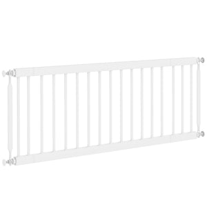 26"-37" Dog Gate, Adjustable Pet Gate, Fits 10" Tall with 2 Extension – view 22
