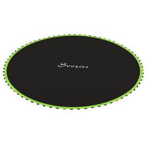 Trampoline Mat Replacement with Spring Pull Tool and 72 V-Hooks, Fits 12ft Trampoline, Using 5.5" Springs – view 2
