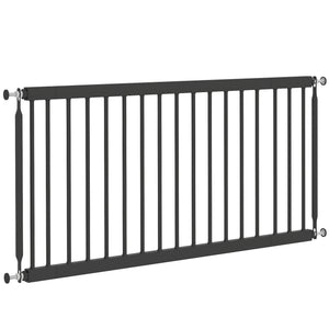 26"-37" Dog Gate, Adjustable Pet Gate, Fits 10" Tall with 2 Extension – view 29