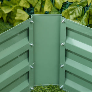 39" x 39" x 12" Set of 2 Raised Garden Bed, Elevated Planter Box with Galvanized Steel Frame for Growing – view 6