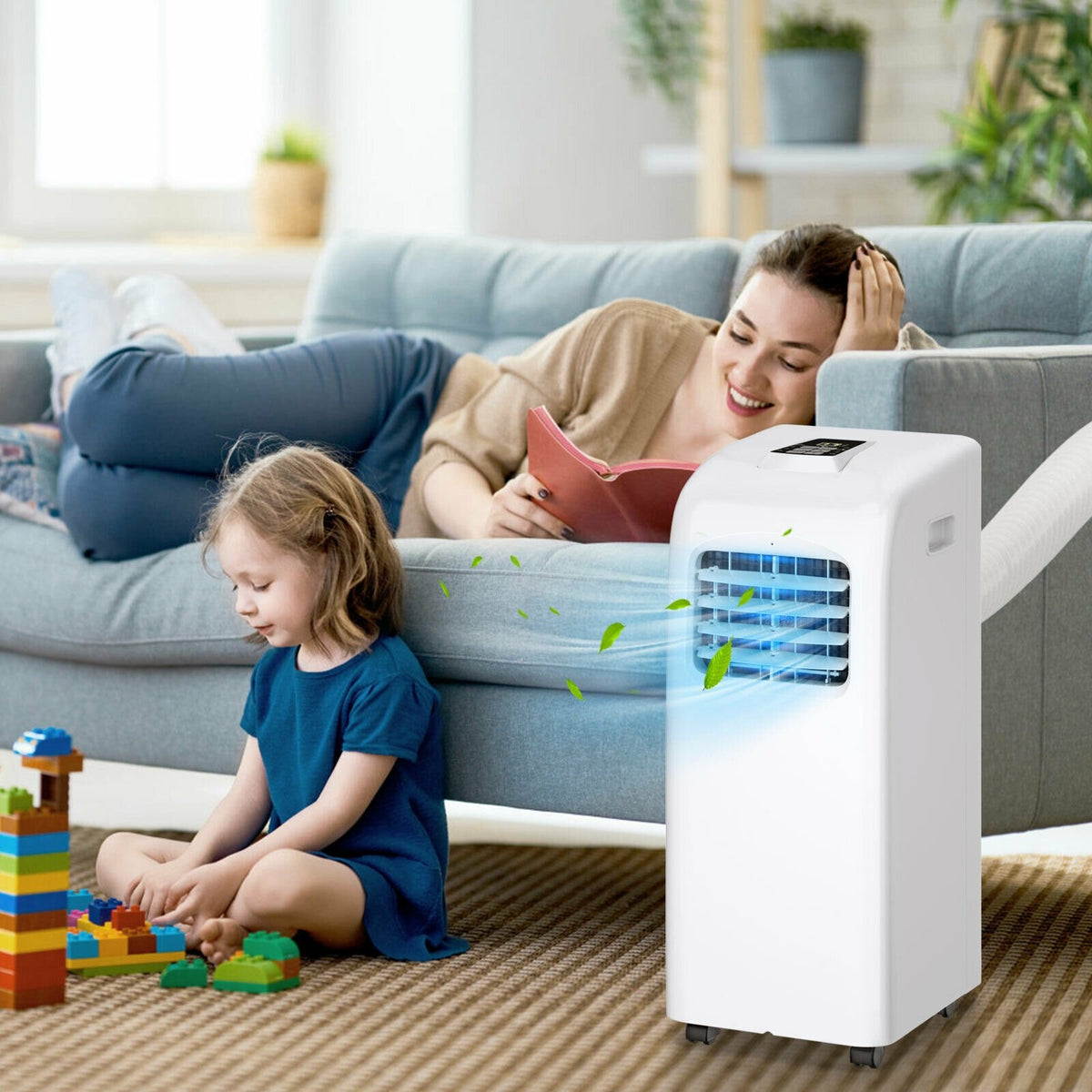 8000 BTU(Ashrae) Portable Air Conditioner with Dehumidifier Function view 3