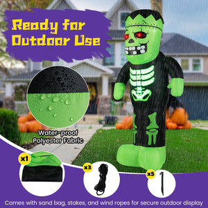 8.4 Feet Tall Halloween Inflatable Decoration Blow up Frankenstein Decoration view 8