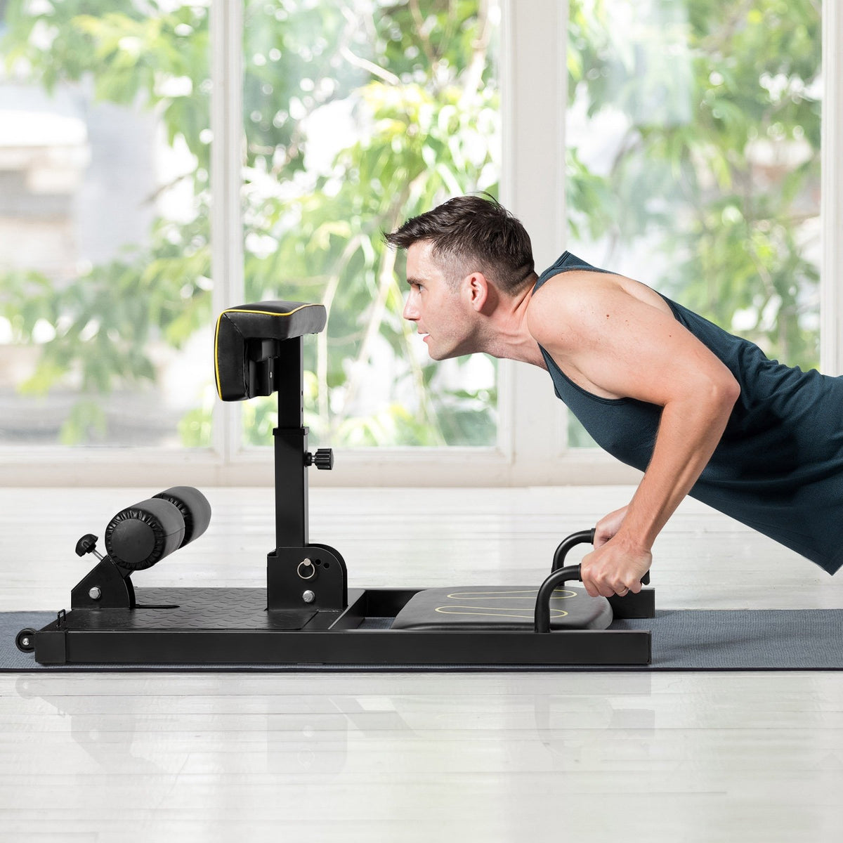 8-in-1 Home Gym Multifunction Squat Fitness Machine view 2