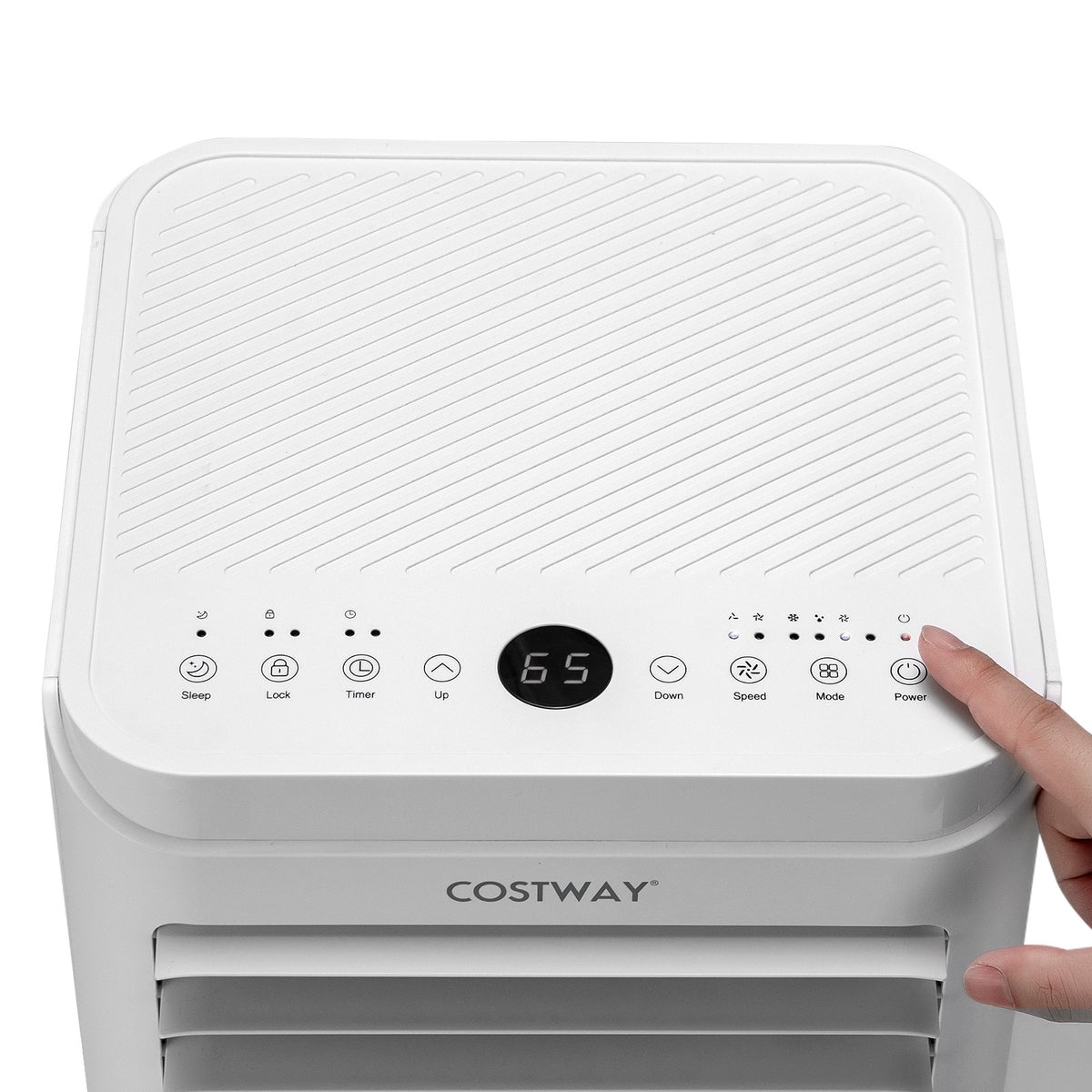 8000 BTU Portable Air Conditioner with Dehumidifier and Fan Mode view 8