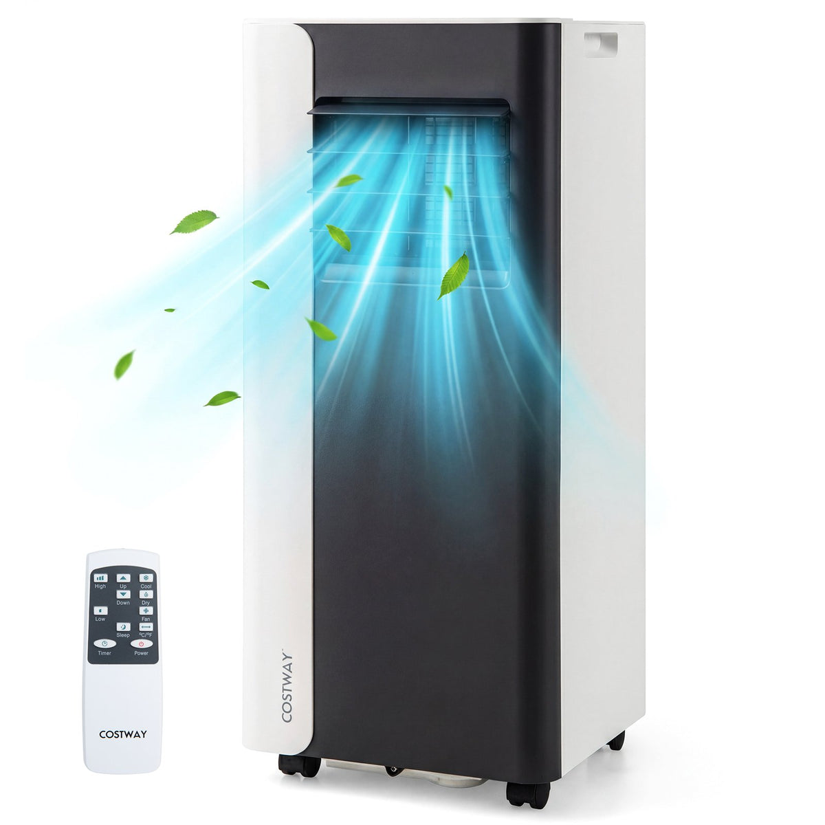 8000 BTU, 3 in 1 Portable Air Conditioner with Fan and Dehumidifier Model view 2