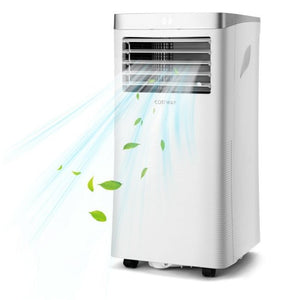 8000 BTU 3-in-1 Portable Air Conditioner with Remote Control-White view 3