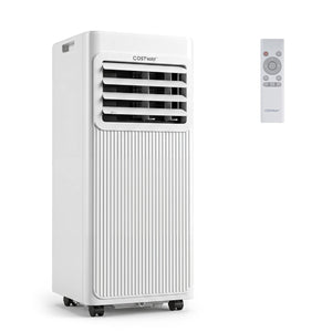 8000 BTU Portable AC with Sleep Mode and Window Kit Cools 350 Sq.Ft-White view 2