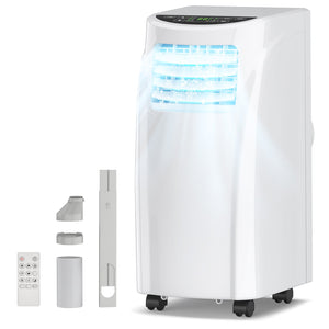 8000 BTU Portable Air Conditioner with Dehumidifier Function and Sleep Mode view 4