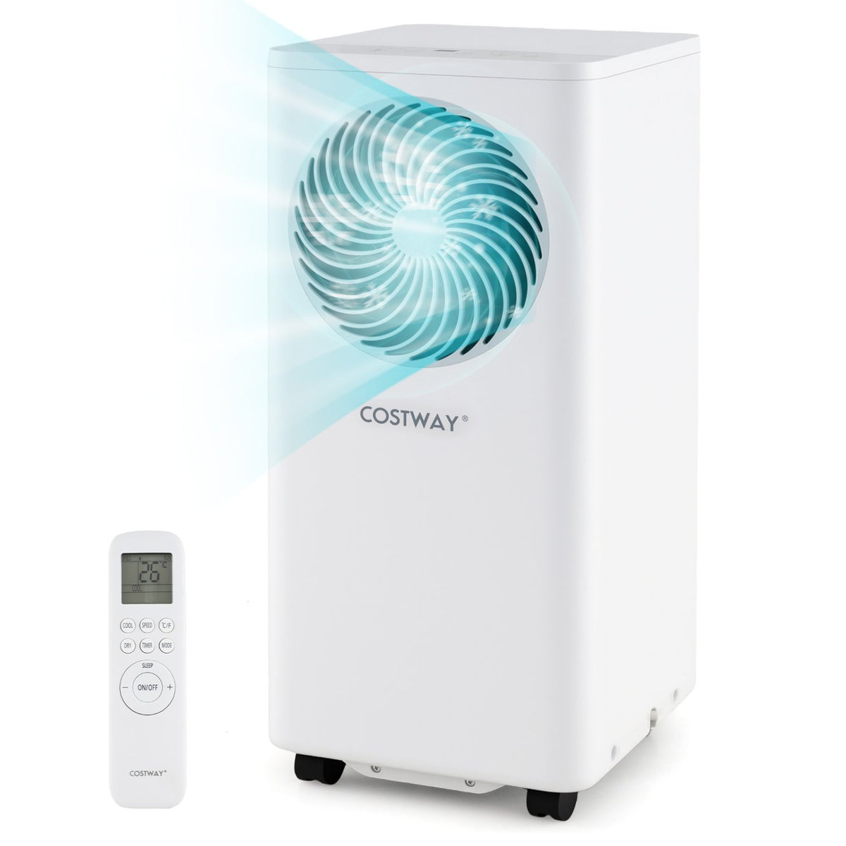 8200/10000 BTU Portable Air Conditioner 3-in-1 Stand up AC Unit with Dehumidifier-10000 BTU view 3