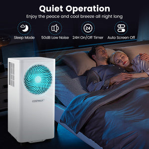 8200/10000 BTU Portable Air Conditioner 3-in-1 Stand up AC Unit with Dehumidifier-10000 BTU view 8