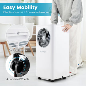 8200/10000 BTU Portable Air Conditioner 3-in-1 Stand up AC Unit with Dehumidifier-10000 BTU view 9