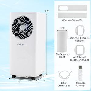 8200/10000 BTU Portable Air Conditioner 3-in-1 Stand up AC Unit with Dehumidifier-8200 BTU view 4