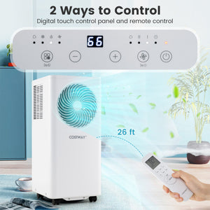 8200/10000 BTU Portable Air Conditioner 3-in-1 Stand up AC Unit with Dehumidifier-8200 BTU view 6