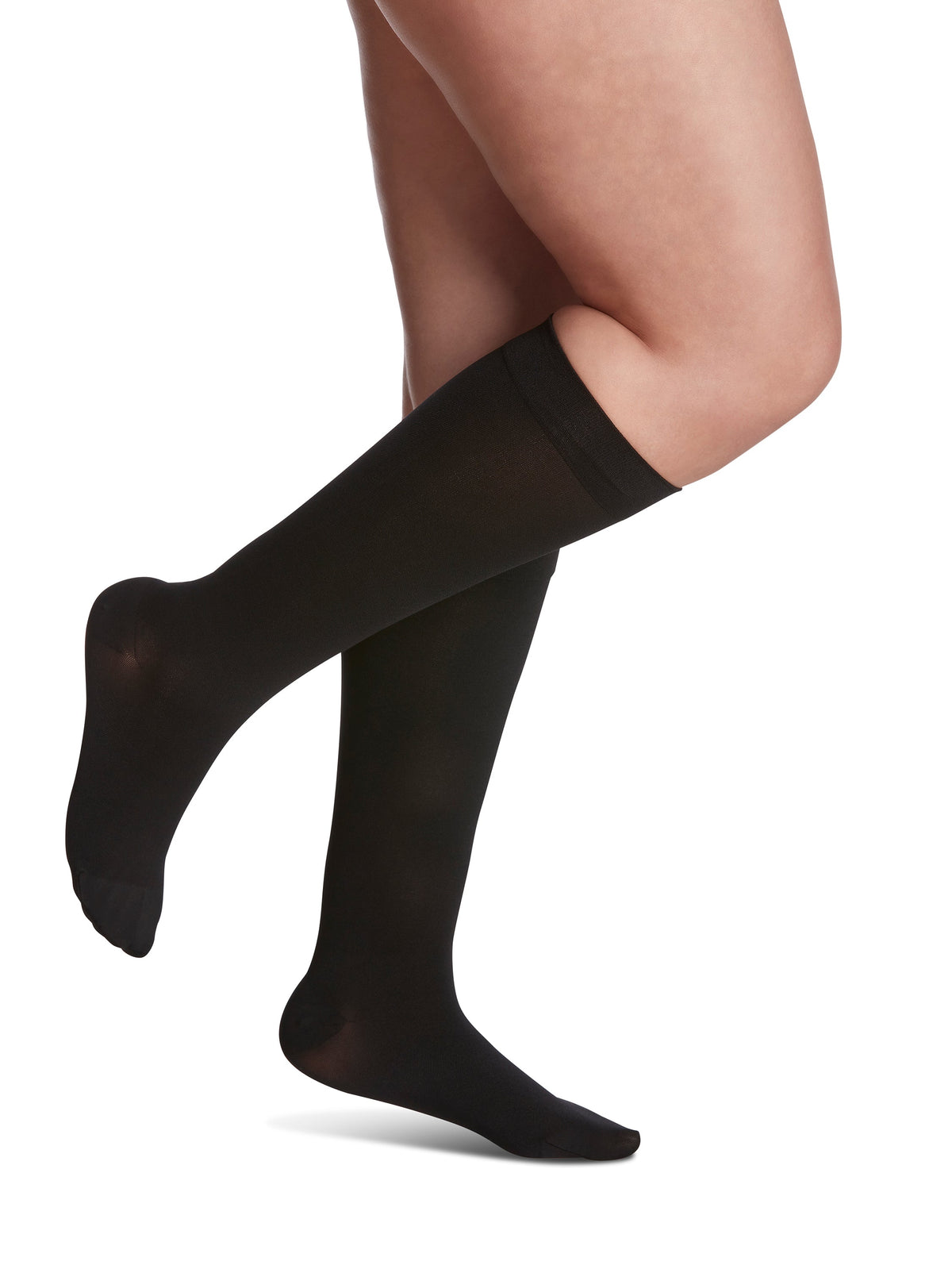 Sigvaris Style Soft Opaque 20-30 mmHg Knee High Closed Toe for Women