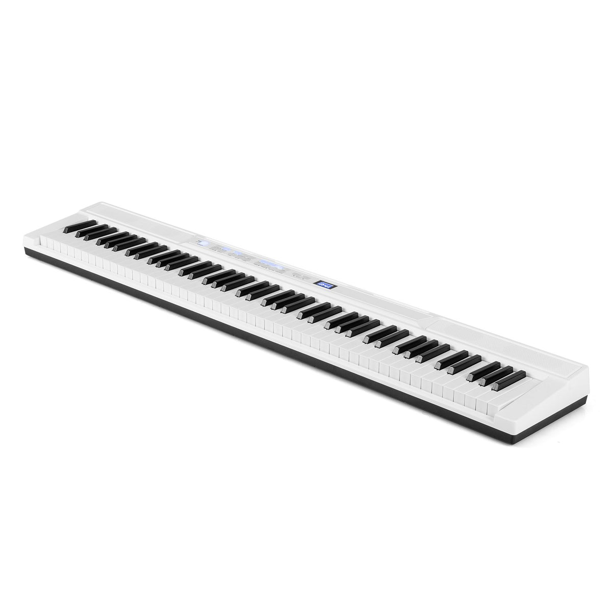 88-Key Electric Piano Keyboard with Adjustable Stand and, Portable Bag-White view 3