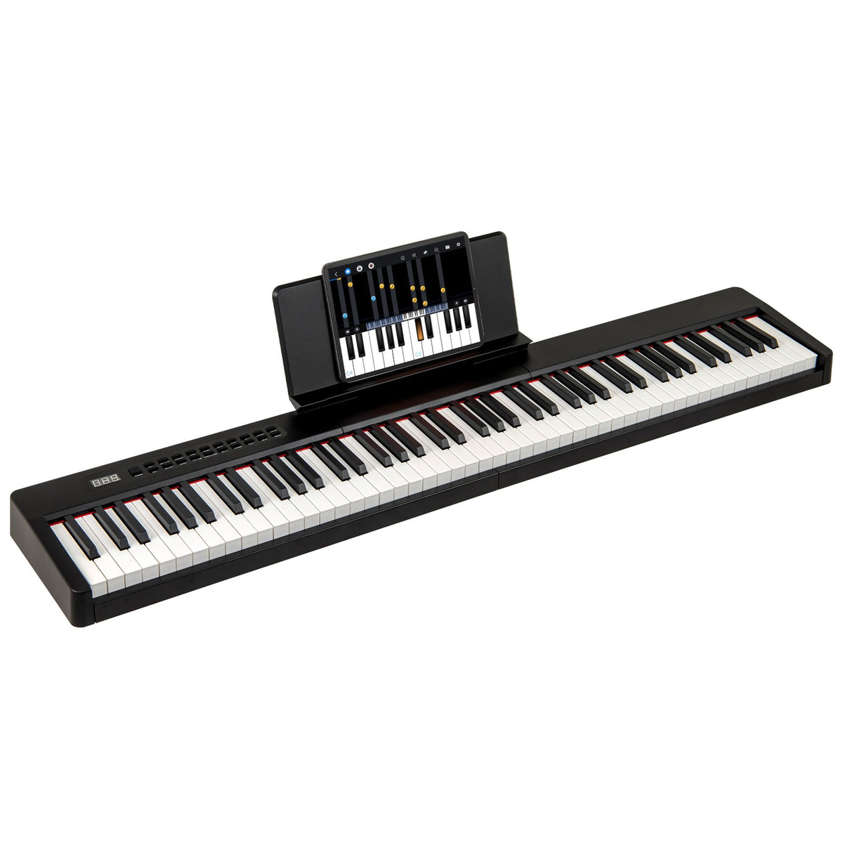 88 Keys Velocity-Sensitive Piano Keyboard with French DREAM Audio Source-Black view 6