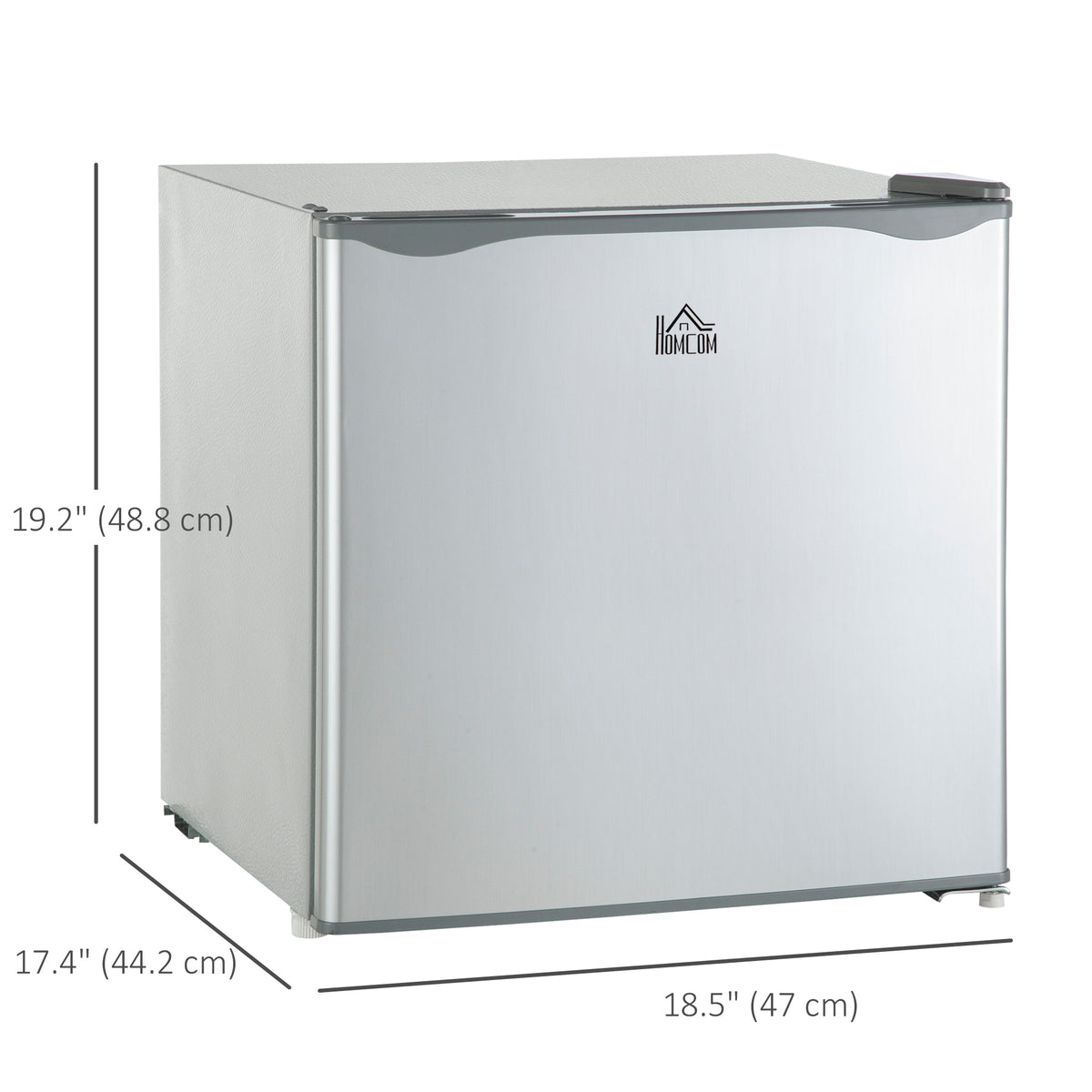 1.1 Cu. Ft. Mini Freezer, Compact Upright Freezer with Reversible Door, Removable Shelf – view 9