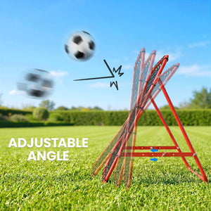 Volleyball Rebounder Net Football Training Aid Kickback Target Play Red – view 4