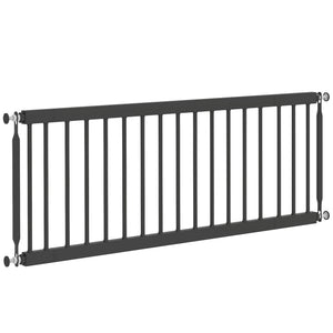 26"-37" Dog Gate, Adjustable Pet Gate, Fits 10" Tall with 2 Extension – view 15