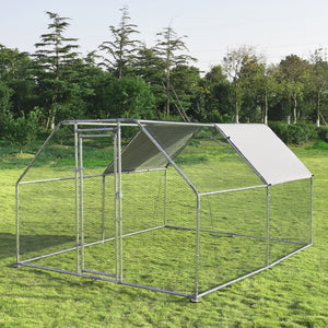 9.5 x 12.5 Feet Large Walk In Chicken Coop Run House view 7