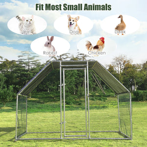 9.5 x 6.5 Feet Large Walk In Chicken Run Cage view 3