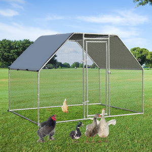 9.5 x 6.5 Feet Large Walk In Chicken Run Cage view 6