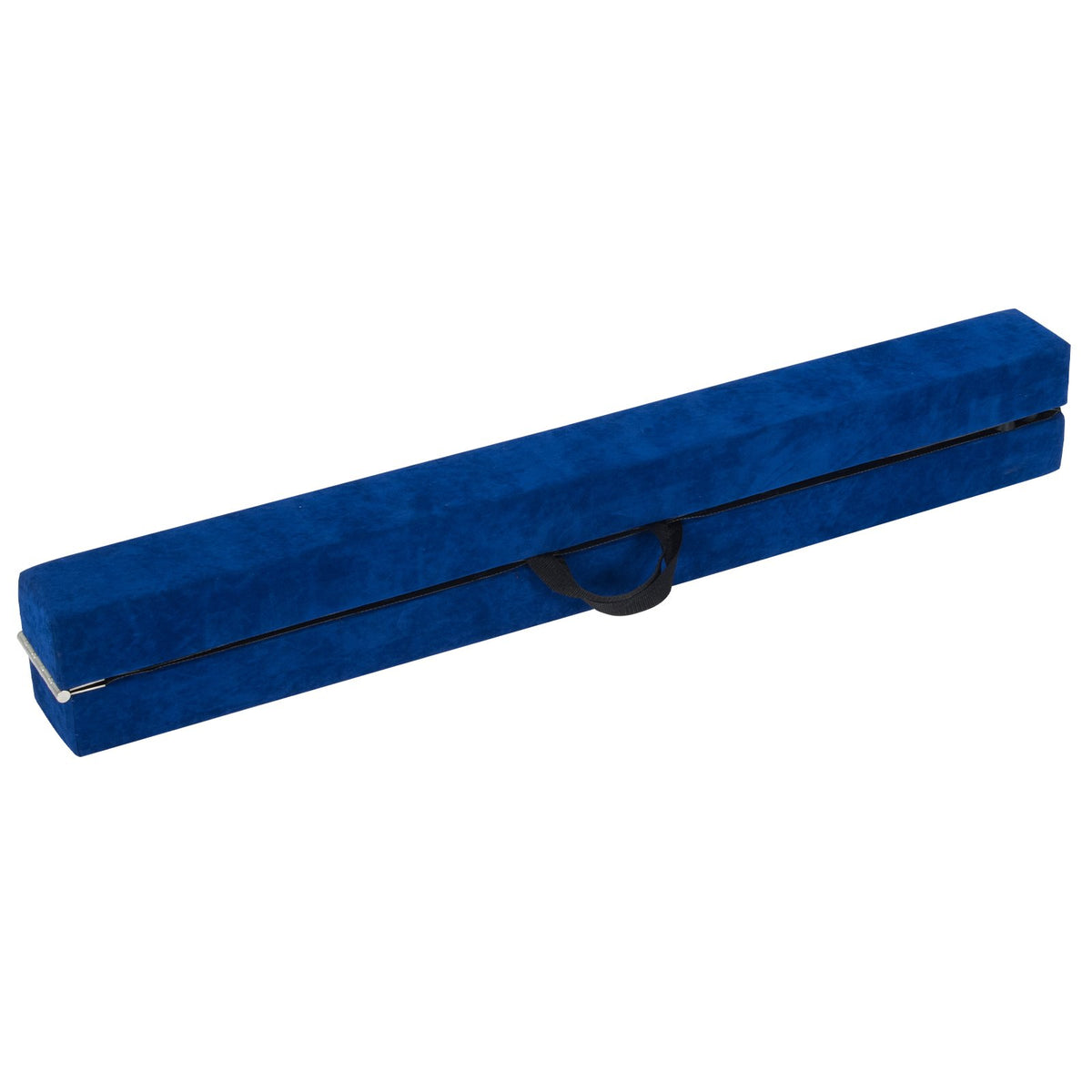 9 FT Folding Gymnastics Balance Beam with Anti-slip Base and Pine Wood Frame-Blue view 4